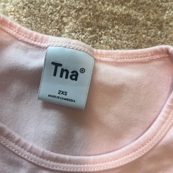 TNA light pink muscle crop xxs - Picture 3 of 3